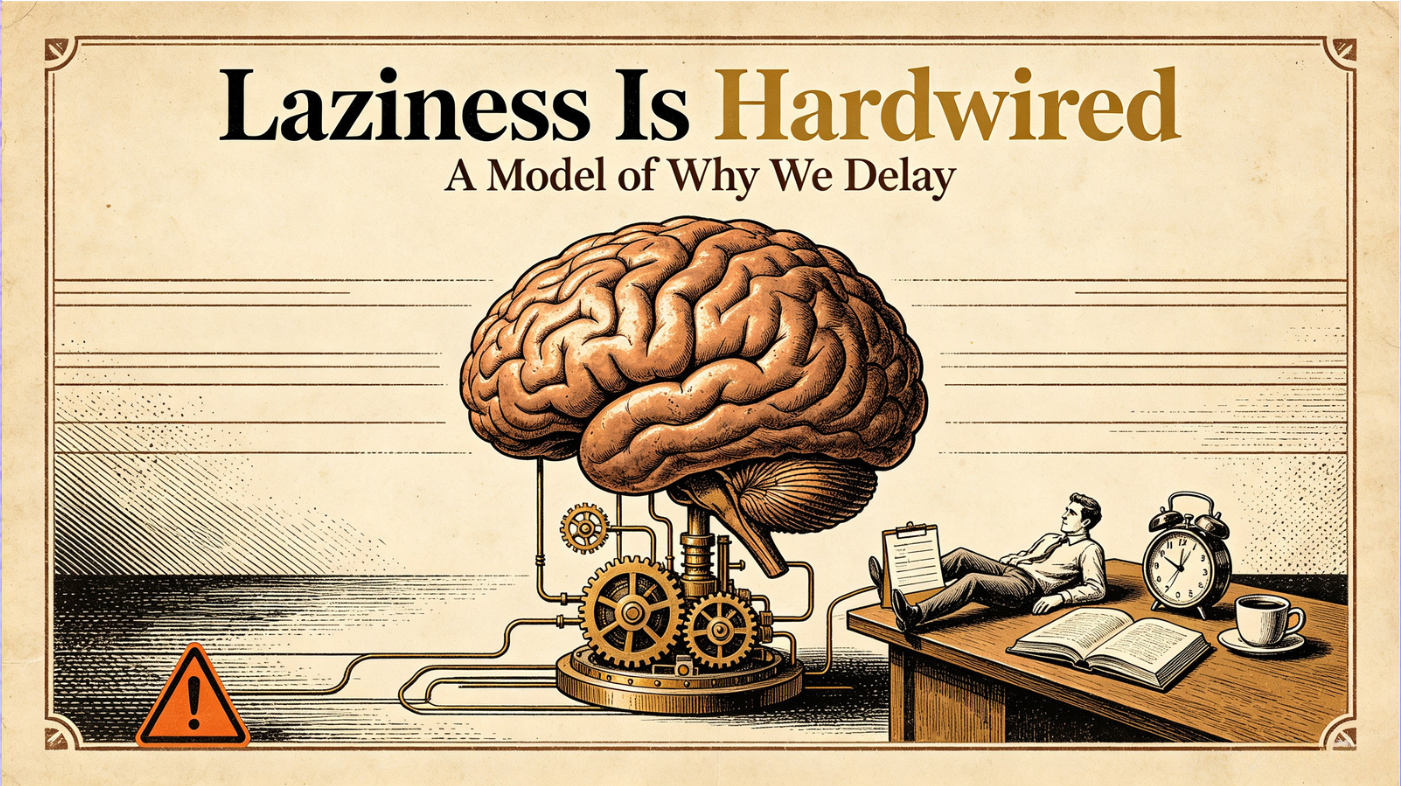 Laziness Is Hardwired